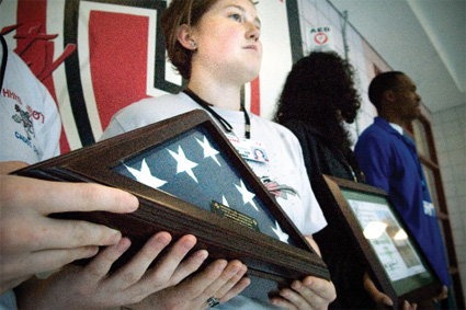 Freedom flags